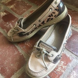 Cheetah Print Sperry Topsiders